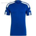 Koszulka męska adidas Squadra 21 Jersey Short Sleeve niebieska GK9154 Adidas teamwear