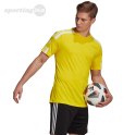 Koszulka męska adidas Squadra 21 Jersey Short Sleeve żółta GN5728 Adidas teamwear