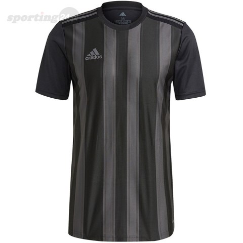 Koszulka męska adidas Striped 21 Jersey czarna GN7625 Adidas teamwear