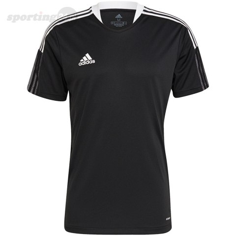 Koszulka męska adidas Tiro 21 Training Jersey czarna GM7586 Adidas teamwear