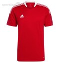 Koszulka męska adidas Tiro 21 Training Jersey czerwona GM7588 Adidas teamwear