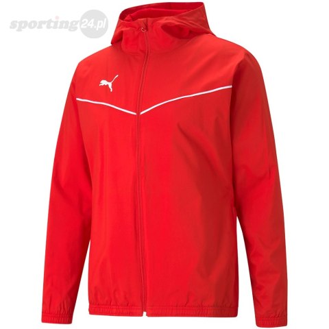 Kurtka męska Puma teamRISE All Weather Jacket czerwona 657396 01 Puma