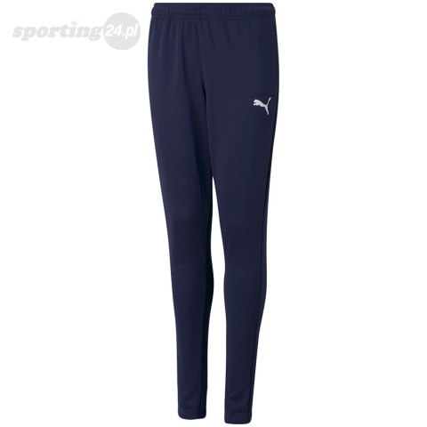 Spodnie dla dzieci Puma teamRISE Poly Training Pants Jr granatowe 657391 06 Puma