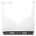 Stanik sportowy damski Puma Padded Top 1P Hang biały 907863 05 Puma