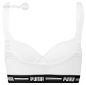 Stanik sportowy damski Puma Padded Top 1P Hang biały 907863 05 Puma