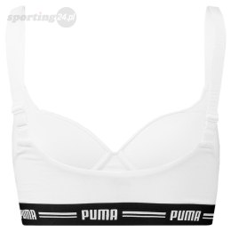 Stanik sportowy damski Puma Padded Top 1P Hang biały 907863 05 Puma