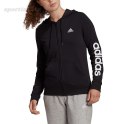 Bluza damska adidas Essentials Linear Ful zipp Hoodie czarna GL0791 Adidas