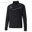 Bluza męska Puma teamRISE 1 4 Zip Top czarna 657394 03 Puma