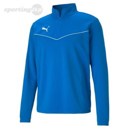 Bluza męska Puma teamRISE 1 4 Zip Top niebieska 657394 02 Puma