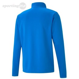 Bluza męska Puma teamRISE 1 4 Zip Top niebieska 657394 02 Puma