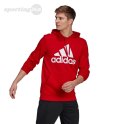 Bluza męska adidas Essentials Big Logo czerwona GV0249 Adidas