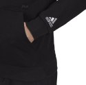 Bluza męska adidas Essentials French Terry Linear Logo Hoodie czarna GK9064 Adidas