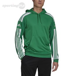 Bluza męska adidas Squadra 21 Hoodie zielona GP6437 Adidas teamwear