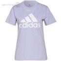 Koszulka damska adidas Loungewear Essentials Logo Tee fioletowa H07809 Adidas