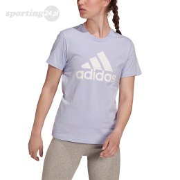 Koszulka damska adidas Loungewear Essentials Logo Tee fioletowa H07809 Adidas