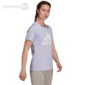 Koszulka damska adidas Loungewear Essentials Logo Tee fioletowa H07809 Adidas