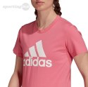 Koszulka damska adidas Loungewear Essentials Logo Tee różowa H07811 Adidas