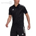 Koszulka męska adidas Condivo 21 JSY czarna GJ6790 Adidas teamwear