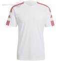 Koszulka męska adidas Squadra 21 Jersey Short Sleeve biała GN5725 Adidas teamwear