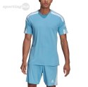 Koszulka męska adidas Squadra 21 Jersey Short Sleeve niebieska GN6726 Adidas teamwear