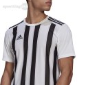 Koszulka męska adidas Striped 21 Jersey biało-czarna GV1377 Adidas teamwear