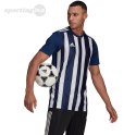 Koszulka męska adidas Striped 21 Jersey granatowa GN5847 Adidas teamwear