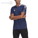 Koszulka męska adidas Tiro 21 Training Jersey granatowa GM7585 Adidas teamwear