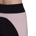 Legginsy damskie adidas Essentials Colorblock czarno-różowe GS6325 Adidas