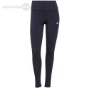 Legginsy damskie adidas Essentials High-Waisted Logo Leggings granatowe H07781 Adidas