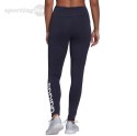 Legginsy damskie adidas Essentials High-Waisted Logo Leggings granatowe H07781 Adidas