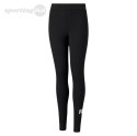 Legginsy dla dzieci Puma ESS Logo Leggings czarne 587035 01 Puma