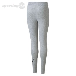 Legginsy dla dzieci Puma ESS Logo Leggings jasnoszare 587035 04 Puma