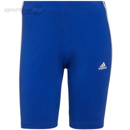 Spodenki damskie adidas Essentials 3-Stripes Bi niebieskie H07767 Adidas