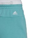 Spodenki damskie adidas Essentials Slim Lo niebieskie H07886 Adidas