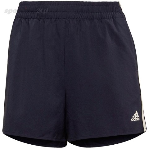 Spodenki damskie adidas Woven 3-Stripes Sport Shorts granatowe GT0188 Adidas