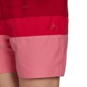 Spodenki kąpielowe męskie adidas Short-Length Colorb czerwono-różowe GU0312 Adidas