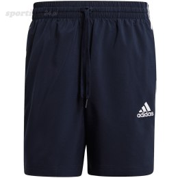 Spodenki męskie adidas Aeroready Essentials Chelsea 3-Stripes Shorts granatowe GL0023 Adidas