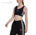 Stanik sportowy damski adidas Essentials 3-Stripes czarny GS1343 Adidas