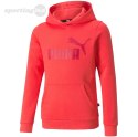 Bluza dla dzieci Puma ESS Logo Hoodie FL czerwona 587031 35 Puma