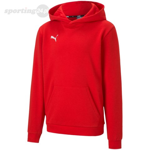 Bluza dla dzieci Puma teamGOAL 23 Casuals Hoody Jr czerwona 656711 01 Puma