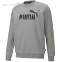 Bluza męska Puma ESS Big Logo Crew FL szara 586678 03 Puma