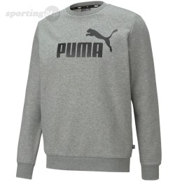 Bluza męska Puma ESS Big Logo Crew FL szara 586678 03 Puma