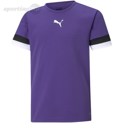 Koszulka dla dzieci Puma teamRISE Jersey Jr fioletowa 704938 10 Puma