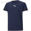 Koszulka dla dzieci Puma teamRISE Jersey Jr granatowa 704938 06 Puma