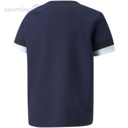 Koszulka dla dzieci Puma teamRISE Jersey Jr granatowa 704938 06 Puma