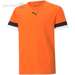 Koszulka dla dzieci Puma teamRISE Jersey Jr pomarańczowa 704938 08 Puma