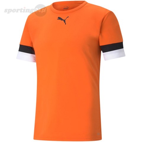 Koszulka męska Puma teamRISE Jersey pomarańczowa 704932 08 Puma