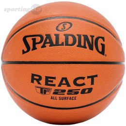 Piłka koszykowa Spalding React TF-250 rozm. 6 brązowa 76802Z Spalding