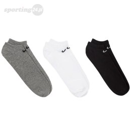 Skarpety Nike Everday LTWT NS 3PR szare, białe, czarne SX7678 964 Nike