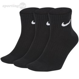 Skarpety Nike Everyday Lightweight Ankle 3PR czarne SX7677 010 Nike